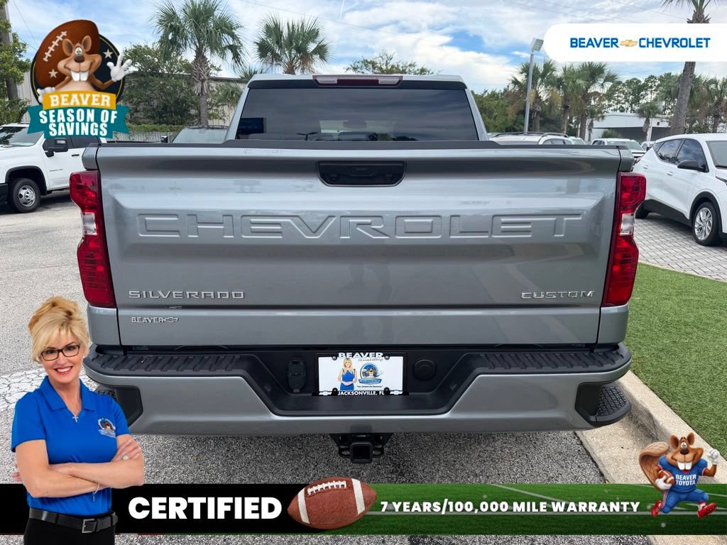 Used 2025 Chevrolet Silverado 1500 Custom AWD/4WD image 5
