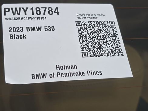 Certified 2023 BMW 530i w/ Convenience Package RWD image 29
