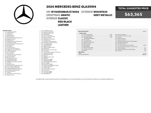 Used 2024 Mercedes-Benz GLA 35 AMG 4MATIC image 2