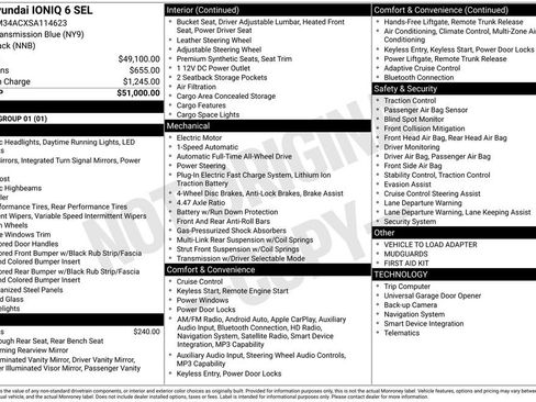 New 2025 Hyundai Ioniq 6 SEL image 6