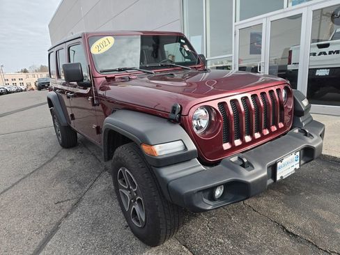 Certified 2021 Jeep Wrangler Unlimited Sport S image 2