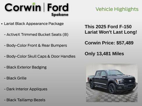 Certified 2025 Ford F150 Lariat image 7