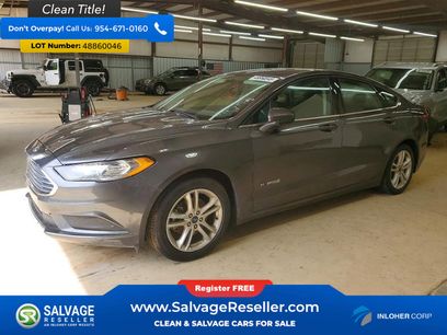 Used 2018 Ford Fusion SE