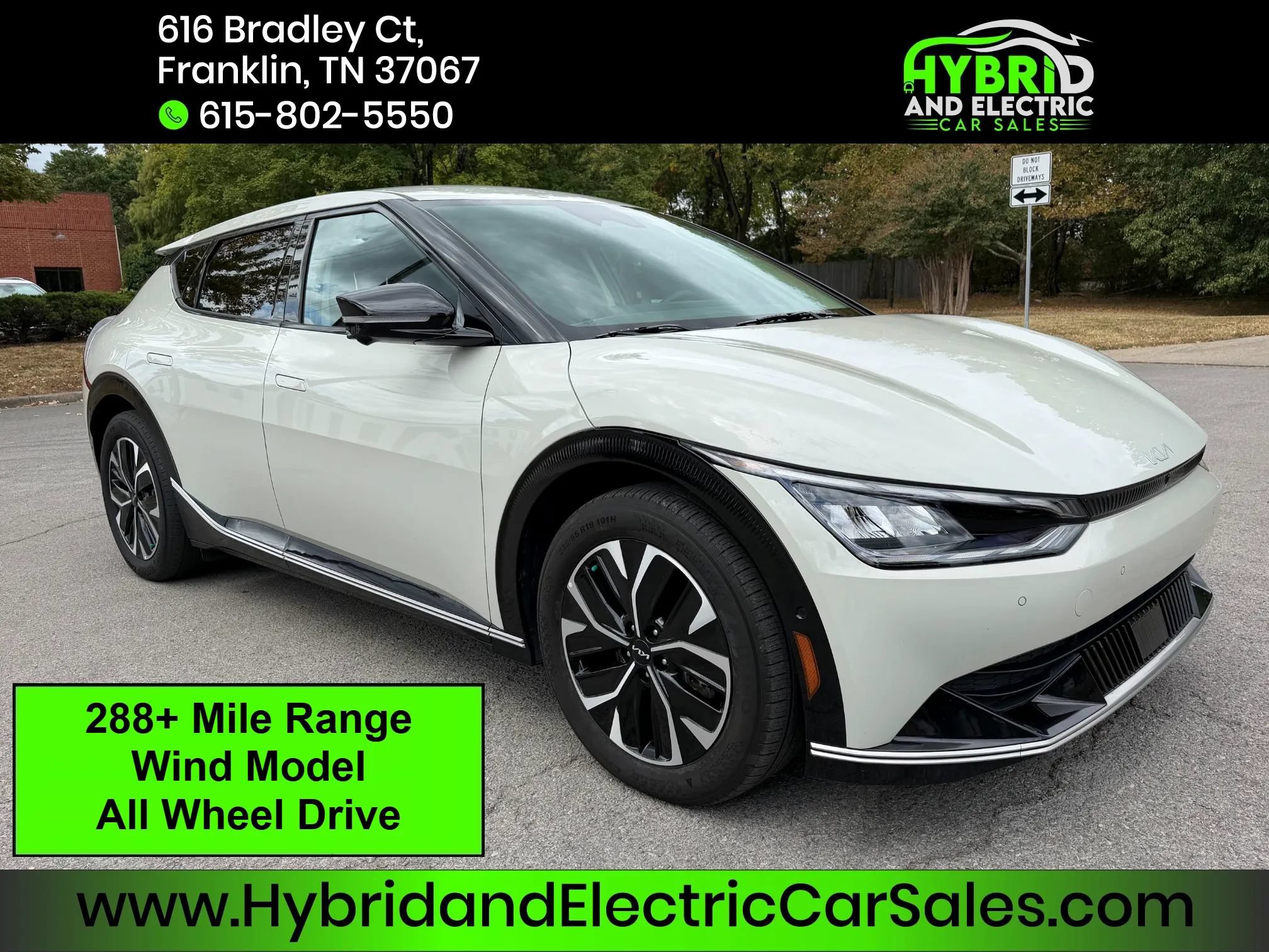 Used 2023 Kia EV6 Wind w/ Wind Technology Package AWD/4WD image 1
