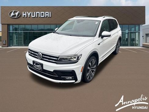 Used 2021 Volkswagen Tiguan SEL Premium R-Line w/ 3rd Row Seat Package AWD/4WD image 1