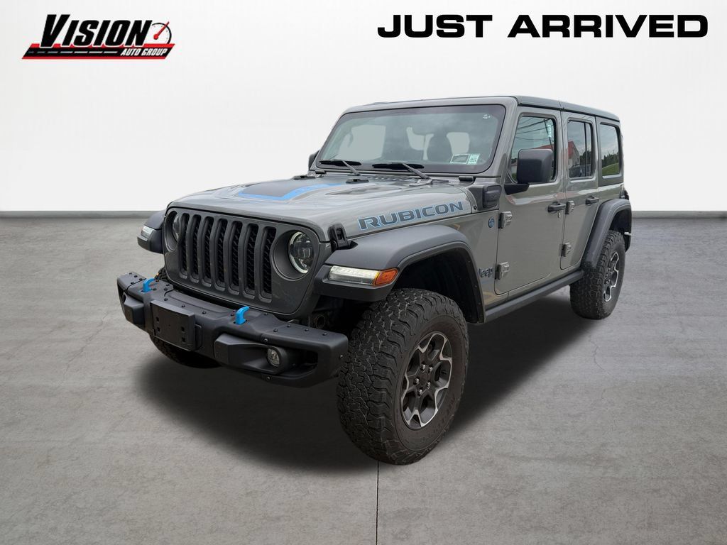 Used 2023 Jeep Wrangler Unlimited Rubicon 4xe w/ Steel Bumper Group AWD/4WD 360° Tour
