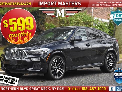 Used 2021 BMW X6 xDrive40i w/ M Sport Package image 1