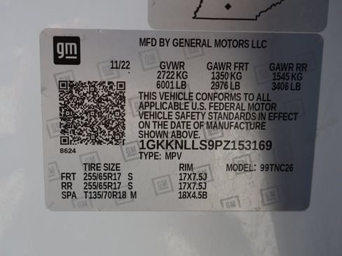 Certified 2023 GMC Acadia AT4 w/ LPO, Floor Liner Package AWD/4WD image 50
