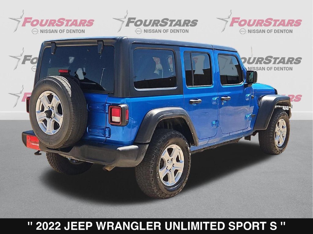 Used 2022 Jeep Wrangler Unlimited Sport AWD/4WD image 4