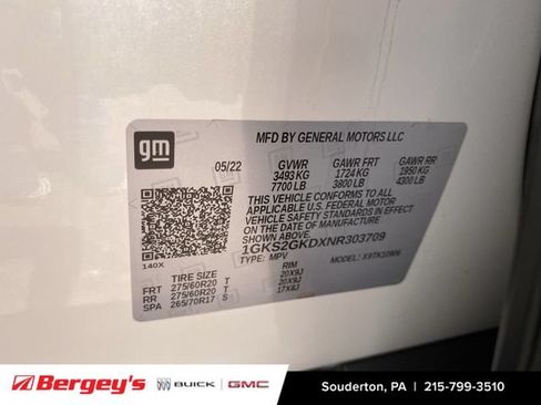 Used 2022 GMC Yukon XL SLT w/ SLT Premium Package AWD/4WD image 38