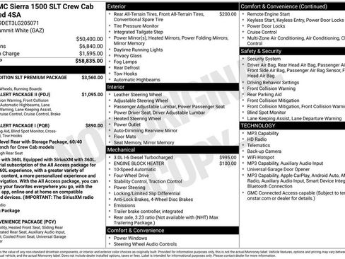 Used 2020 GMC Sierra 1500 SLT AWD/4WD image 4