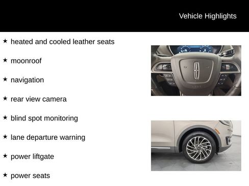 Used 2019 Lincoln Nautilus Reserve w/ Cargo Utility Package AWD/4WD image 10