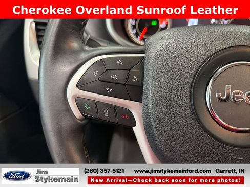Used 2016 Jeep Cherokee Overland AWD/4WD image 20