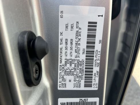 New 2026 Toyota Tundra 1794 Edition AWD/4WD image 21