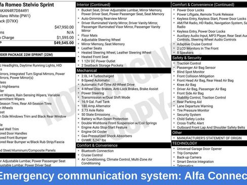 Used 2024 Alfa Romeo Stelvio Sprint image 43