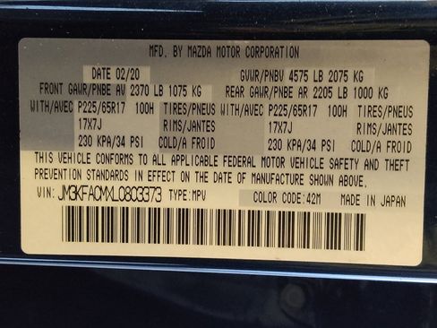 Used 2020 MAZDA CX-5 Touring image 33