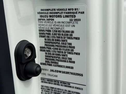 New 2024 Chevrolet Low Cab Forward 4500 XD image 16