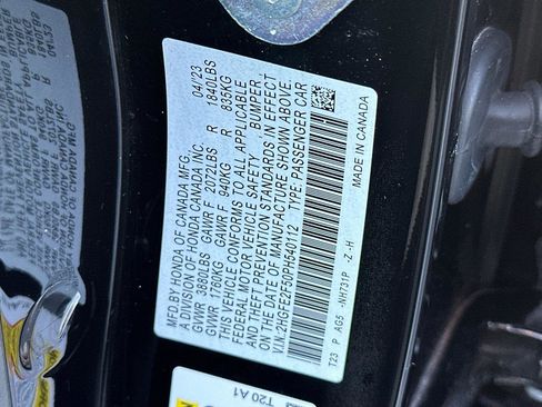 Certified 2023 Honda Civic Sport image 26