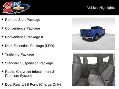 New 2026 Chevrolet Silverado 1500 LT w/ LPO, Dark Essentials Package image 3