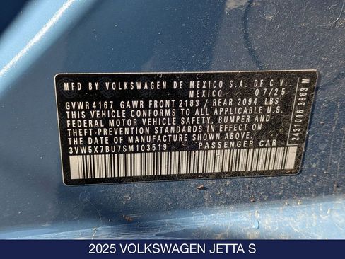 New 2025 Volkswagen Jetta S image 39
