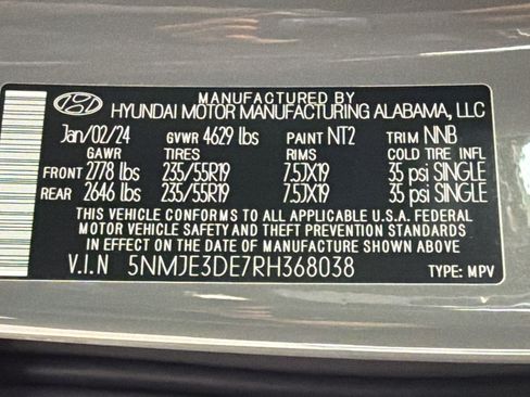 Used 2024 Hyundai Tucson Limited FWD image 20