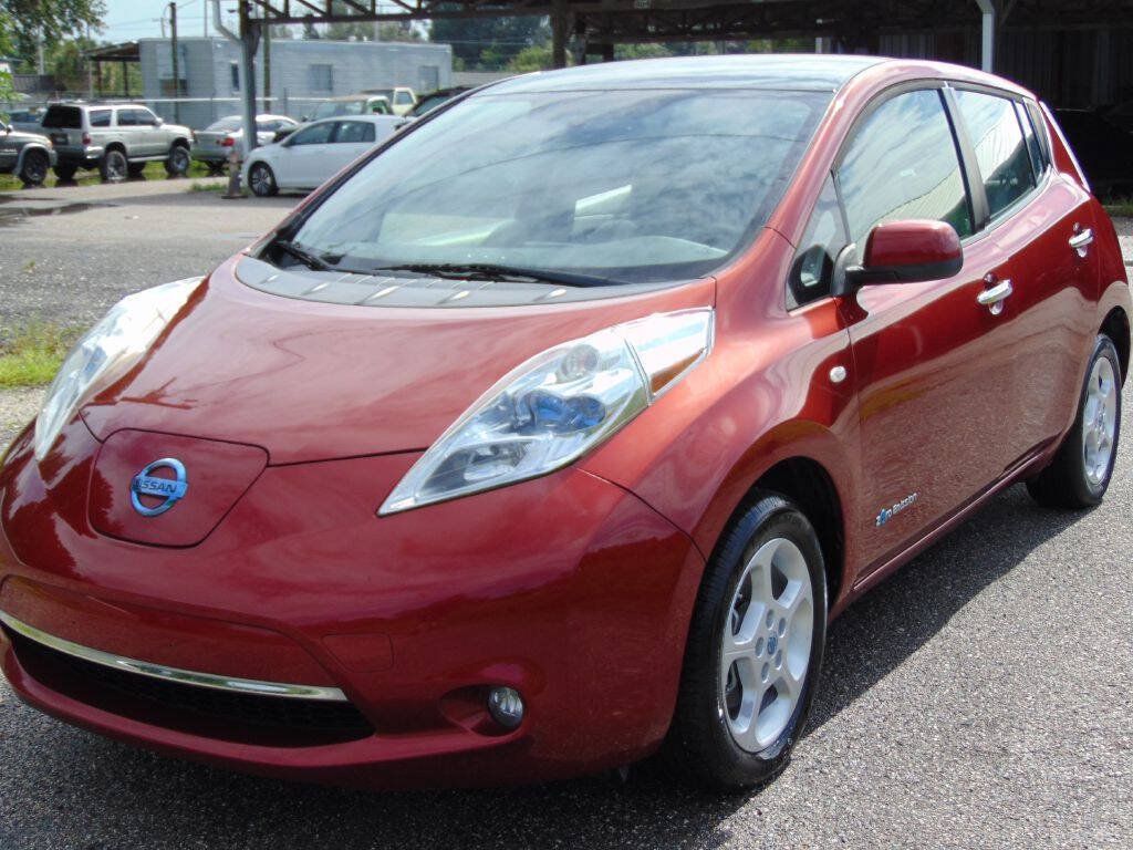Used 2012 Nissan Leaf SL FWD image 1