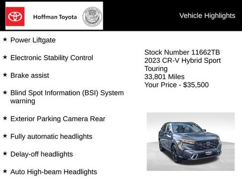 Used 2023 Honda CR-V Sport Touring image 25