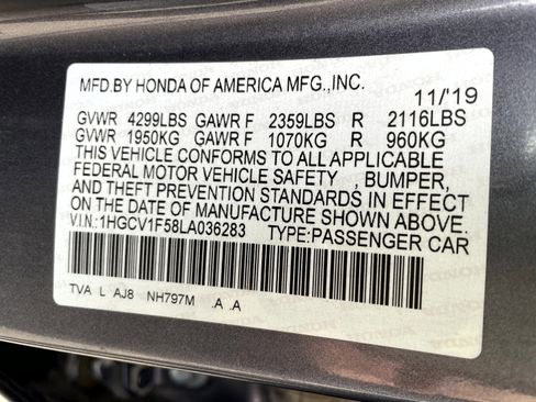 Used 2020 Honda Accord EX-L image 23