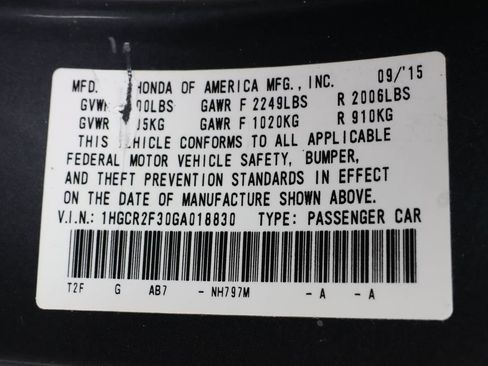 Used 2016 Honda Accord LX image 38