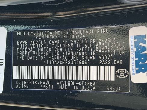 Used 2025 Toyota Camry LE FWD image 36