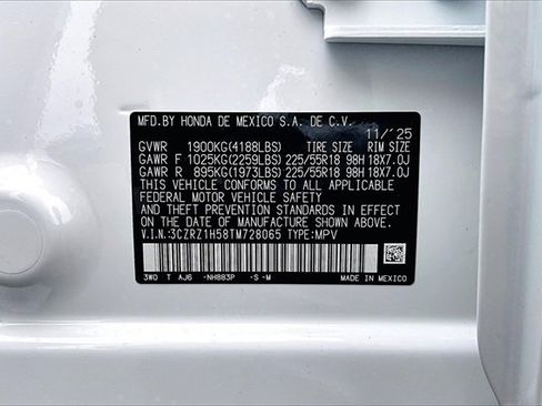 New 2026 Honda HR-V Sport image 11