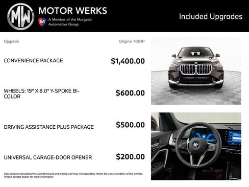 New 2026 BMW X1 xDrive28i w/ Convenience Package AWD/4WD image 4