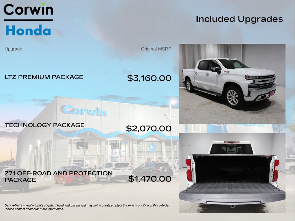 Used 2022 Chevrolet Silverado 1500 LTZ w/ LTZ Premium Package AWD/4WD image 4