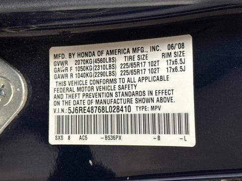 Used 2008 Honda CR-V EX-L image 23
