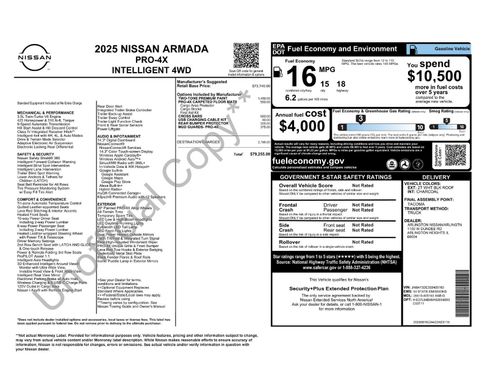 New 2025 Nissan Armada PRO-4X image 38