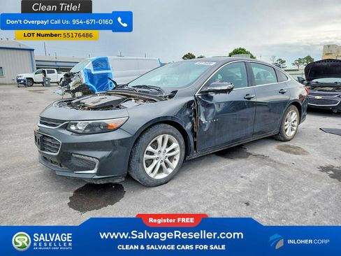 Used 2018 Chevrolet Malibu Hybrid w/ Leather Package FWD image 1
