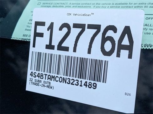 Used 2022 Subaru Outback Limited w/ Popular Package #2 image 36