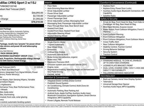Certified 2024 Cadillac Lyriq Sport RWD image 40