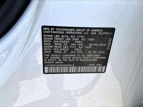 Used 2021 Volkswagen Atlas SEL Premium image 14