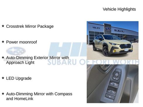 New 2026 Subaru Crosstrek 2.5i Sport w/ Crosstrek Mirror Package AWD/4WD image 5