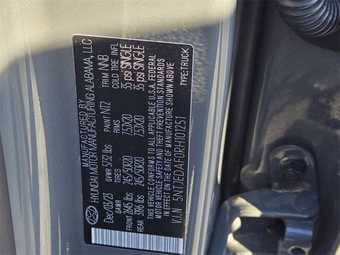 Used 2024 Hyundai Santa Cruz Limited image 20