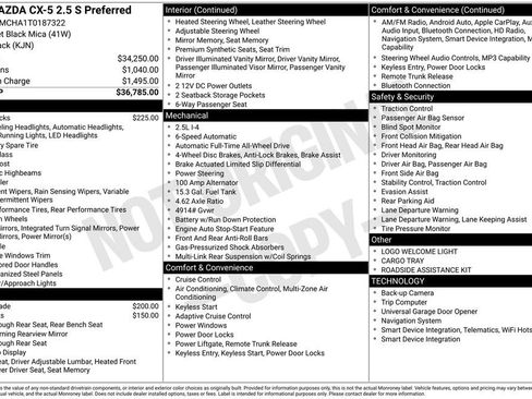 New 2026 MAZDA CX-5 Preferred AWD/4WD image 4