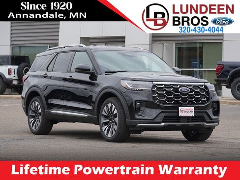 New 2026 Ford Explorer Platinum w/ LUX Leather Package AWD/4WD image 1