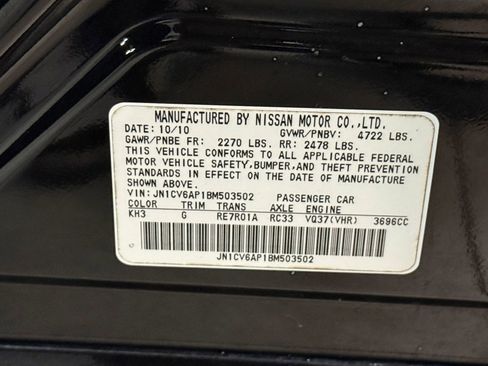 Used 2011 INFINITI G37 Journey image 38