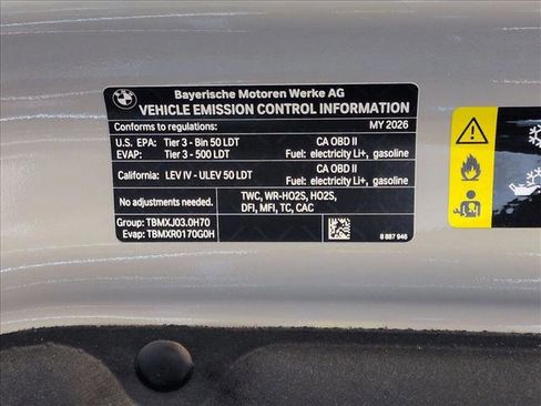 New 2026 BMW X5 xDrive50e image 20