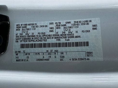 Used 2020 Ford F150 XL w/ Equipment Group 101A Mid image 22