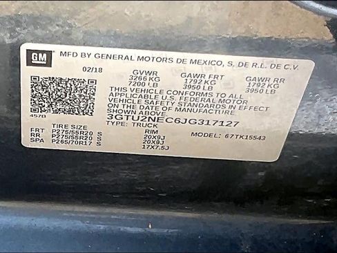 Used 2018 GMC Sierra 1500 SLT w/ SLT Premium Package AWD/4WD image 34