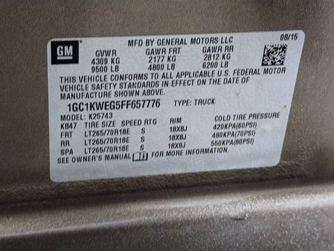 Used 2015 Chevrolet Silverado 2500 LTZ AWD/4WD image 28