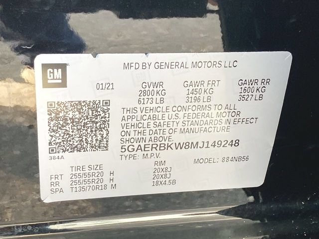 Used 2021 Buick Enclave Essence w/ Sport Touring Edition FWD image 33