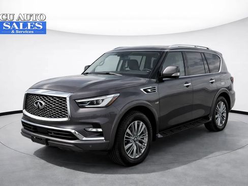 Used 2023 INFINITI QX80 Luxe w/ Cargo Package AWD/4WD image 3